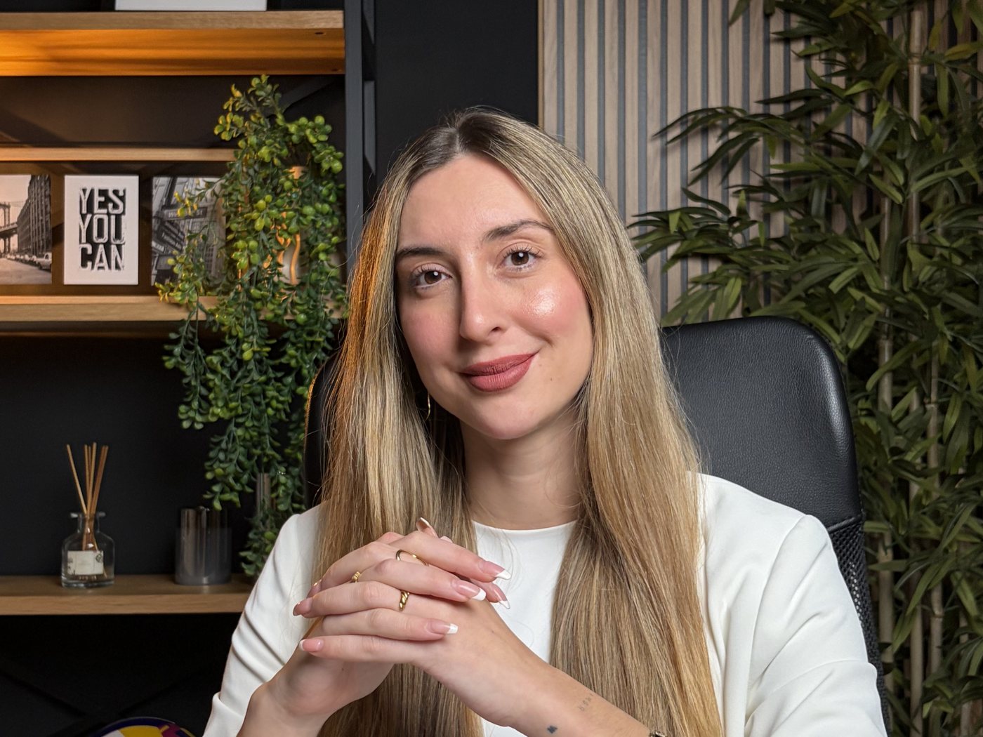 Marta Soro, psicóloga, en su consulta